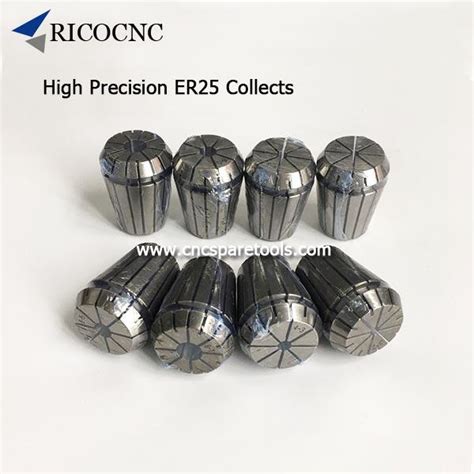 High Precision ER25 Spring Collets Chucks CNC ER Collects For CNC