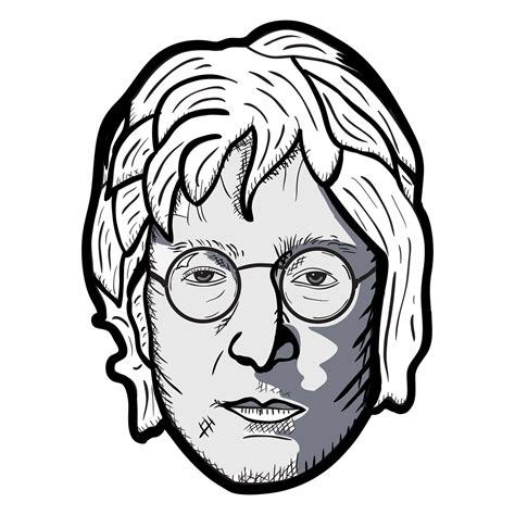 Download John Lennon The Beatles Beatles Royalty Free Stock