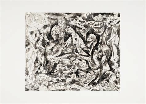 Jackson Pollock Untitled (P16) (Unsigned Print) 1945 | For Sale