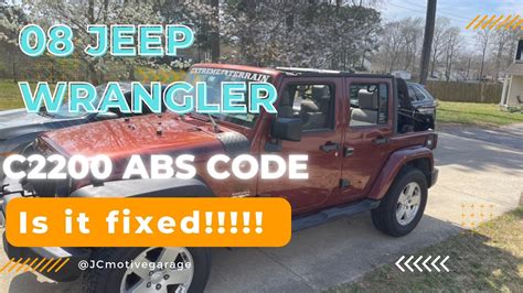 Total 96 Imagen Jeep Wrangler Abs And Traction Light On Abzlocal Mx