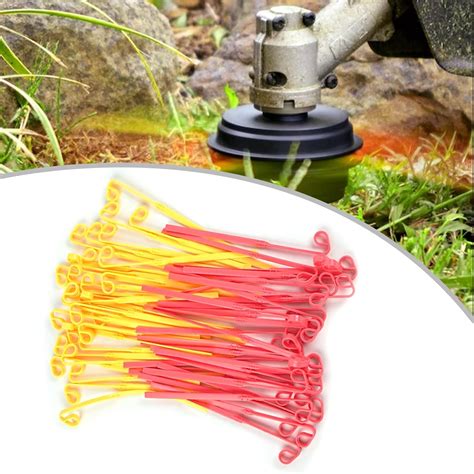 60pcs Weed Wacker Blades Replacement Aero Flex Blade