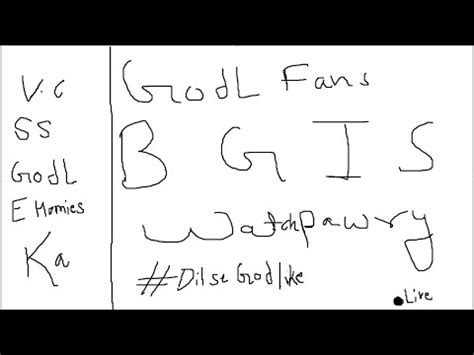 Godlike Fans Official Watchparty Bgis Wildcard Sub D Domination Day