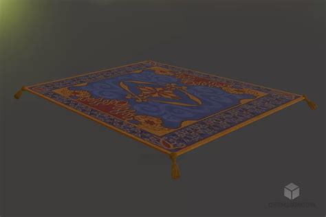 Aladdin Carpet Free 3d Model Blend C4d Dae Fbx Obj Open3dmodel