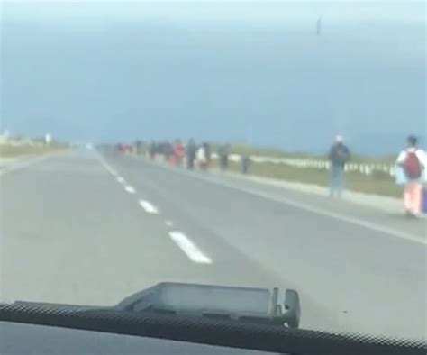 Reportan Miles De Migrantes Por La Carretera 57 Hacia La Frontera Con