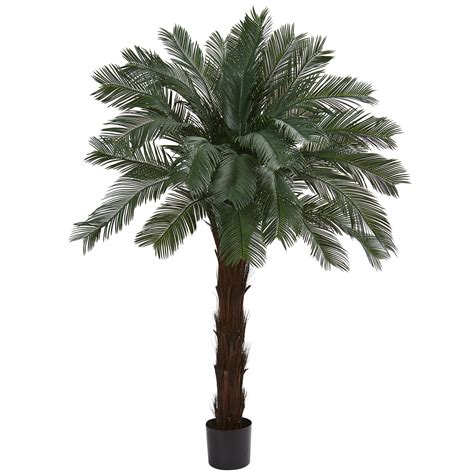 Earthflora Outdoor Tropical Artificial Palm Trees 6 Outdoor Cycas Artificial Tree Outdoor