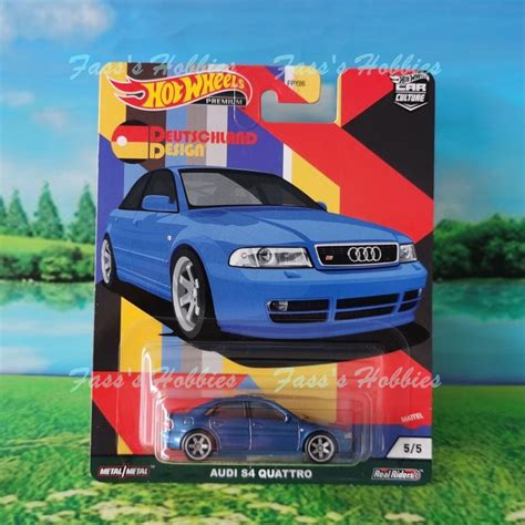 P F HOT WHEELS PREMIUM 2021 CAR CULTURE DEUTSCHLAND DESIGN AUDI S4