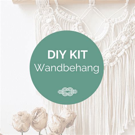 DIY Kit Makramee Wandbehang Boho Creolla DIY