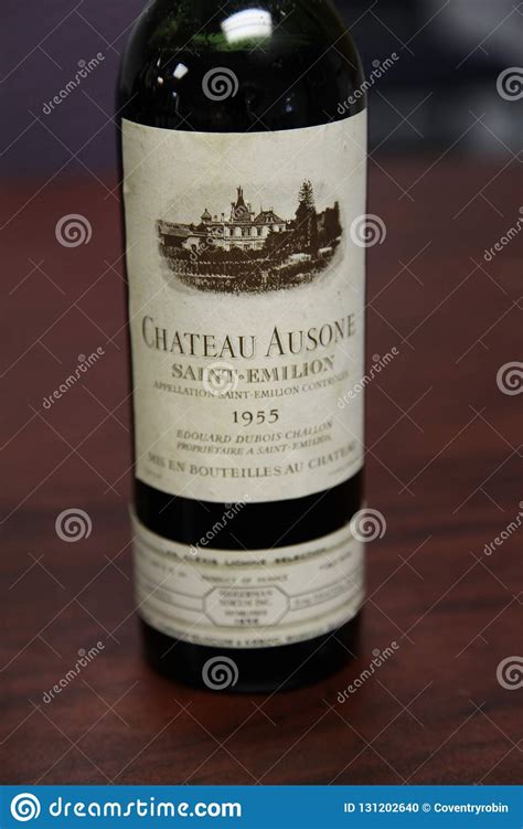 Chateau Ausone Fine Wine, Saint Emilion France Editorial Image - Image of wines, ausone: 131202640