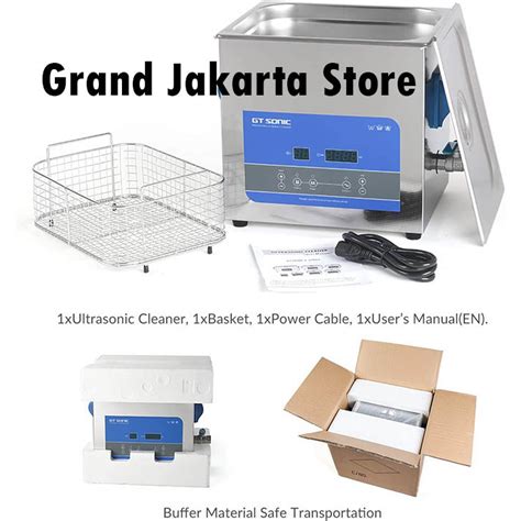 Jual Gt Sonic 9 Liter Ultrasonic Cleaner R9 9l Degas Pembersih Ultrasonik Digital Timer Ultra