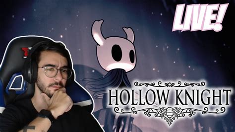 O JOGO MAIS DIFICIL QUE JOGUEI EM LIVE ATE AGORA Hollow Knight