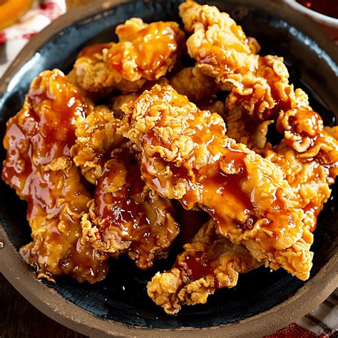 Honey Chipotle Chicken Crispers Recipe In Spicy Honey Chicken