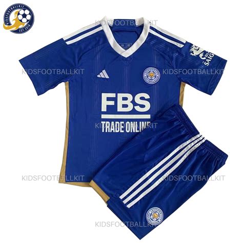 Leicester City Home Kids Kit Fbs Sponsor 2324 Best Price 2025