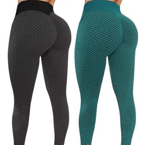 Jacquard Sex Appeal Carries Buttock Fitness Sport High Waist Yoga Tight Leggings High Waist