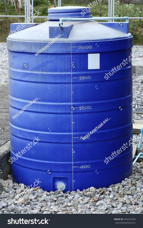 Water Storage Tank Stock Photo 455376256 : Shutterstock