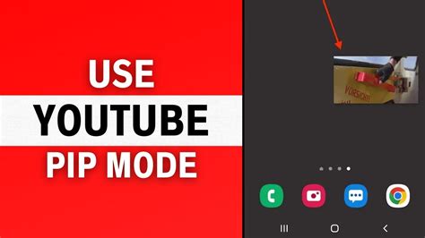 Youtube Picture In Picture Android Youtube Pip How To Use Picture