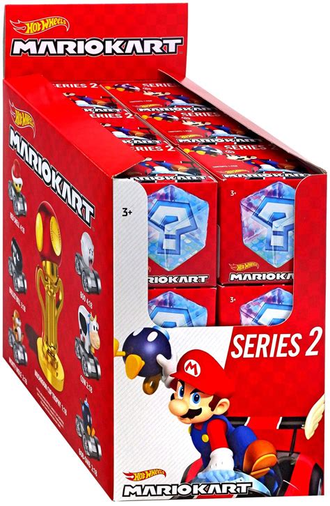 Hot Wheels Mario Kart Series 2 164 Mystery Box 18 Packs Mattel Toys