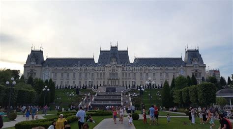 The Palace Of Culture In Iasi Romania Editorial Stock Photo Image Of