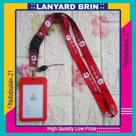 Jual Lanyard Tali Gantungan Id Card Brin Badan Riset Dan Inovasi