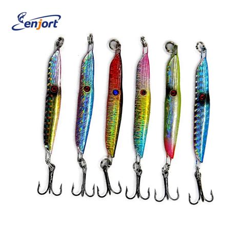 Nova 6 pçs lote faca Jigging barco VIB isca artificial iscas de pesca