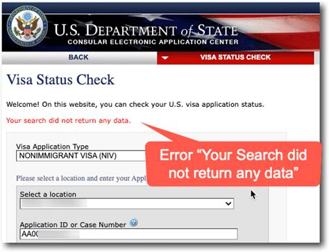 How To Check Us Visa Status Online Ceac Site Errors 2025