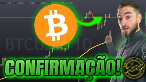 BITCOIN FAZ MOVIMENTO IMPORTANTE EM DIREÇÃO AO ROMPIMENTO É AGORA