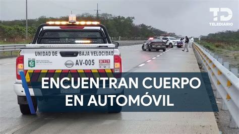 Encuentran Cuerpo De Una Persona Dentro De Una Cajuela En Cadereyta