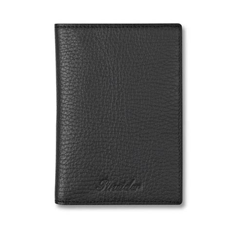 Pineider Country Leather Passport Holder Case