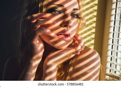 Sexy Woman Standing Window Stock Photo 578856481 Shutterstock