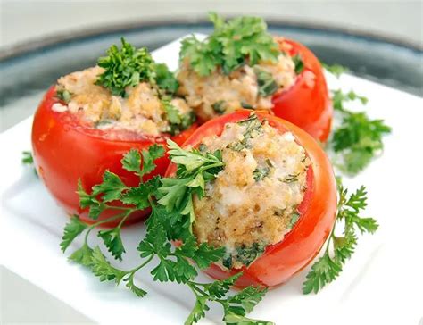 Tomates Rellenos Con Queso Feta Recetas Saludables Colsalud