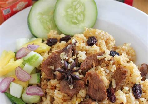 Resep Nasi Briyani Rice Cooker Oleh Maccby Kitchen Cookpad