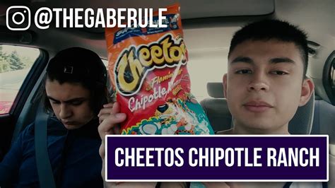 Flamin Hot Cheetos Chipotle Ranch Review Youtube