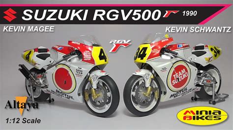 EP135 LUCKY STRIKE SUZUKI 1990 SUZUKI RGV 500 GAMMA KEVIN MAGEE KEVIN