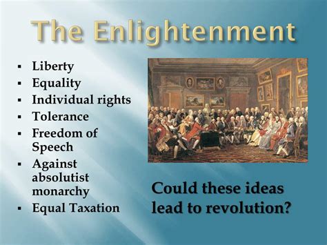 Enlightenment Ideas Used In The French Revolution French Revolution