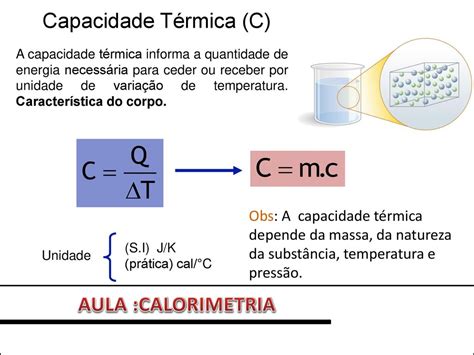 Aula Calorimetria Prof Robson Ppt Carregar