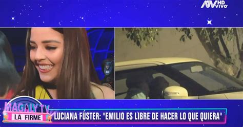 Luciana Fuster Reacciona Al Ver A Emilio Jaime En Ampay Con Otra Mujer