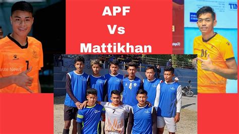 APF Vs Mattikhan Nadipur Pokhara Volleyball Live YouTube