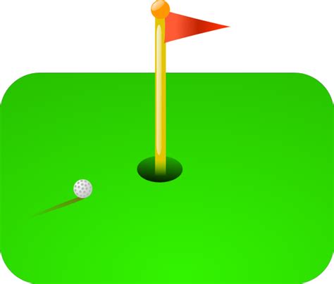 Golf Flag clip art Free Vector / 4Vector