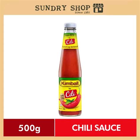 KIMBALL SOS CILI KIMBALL CHILI SAUCE 辣椒酱 500g Lazada