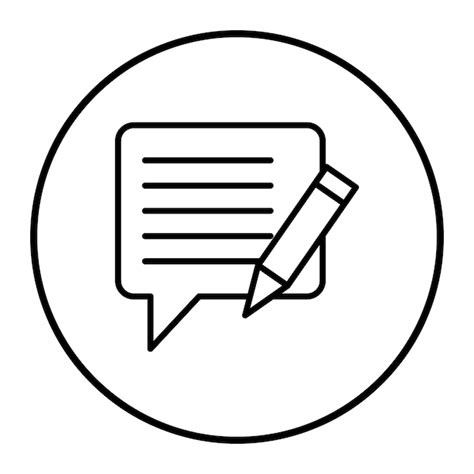 Premium Vector A Pen And A Pen In A Circle That Is Drawn In Black And