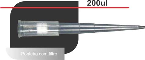 Ponteira Com Filtro Tf 200 Axygen Botulab