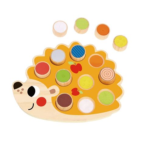 Tooky Toy, Сензорна игра за тактилни усещания, Таралеж, Детски играчки ...