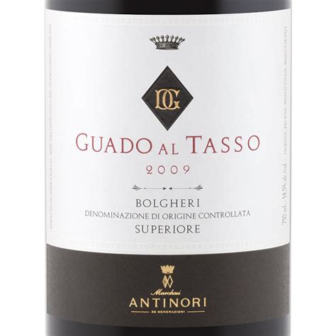 Antinori Guado Al Tasso 2009 - Expert wine ratings and wine reviews by ...