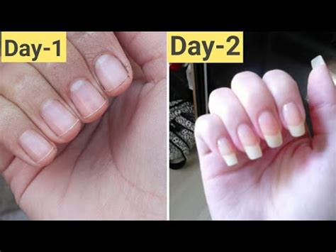 Grow Nails In 2 Days Challenge How To Grow Nails FAST Nail Growth