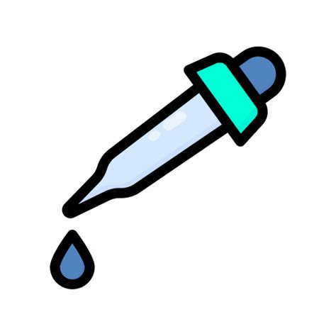 Dropper Generic Outline Color icon