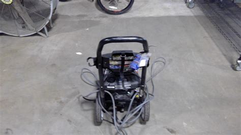 Black Max 2800 PSI Gas Pressure Washer Property Room