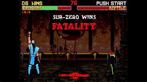 Mortal Kombat Ii 32x Sub Zero Youtube