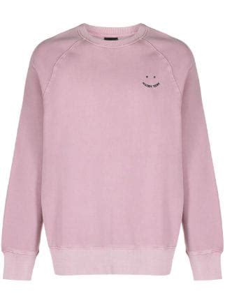 Ps Paul Smith Logo Embroidered Cotton Sweatshirt Farfetch