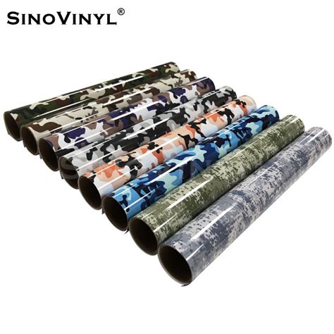 Sinovinyl Camouflage Heat Transfer Vinyl M Roll Camouflage