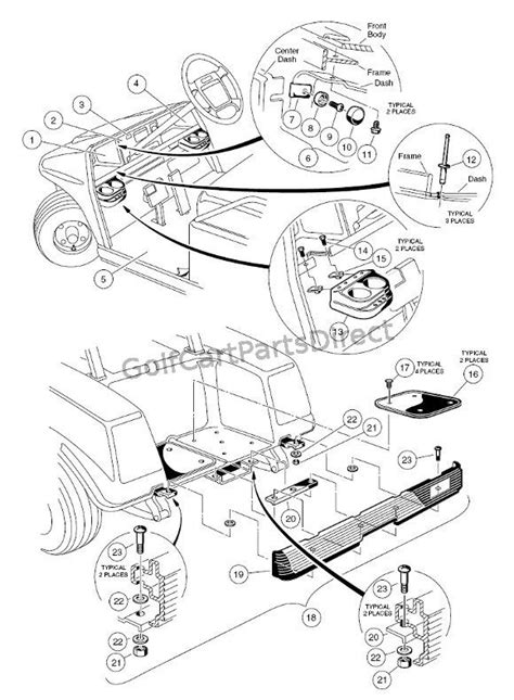 Club Car Gas 1993 Parts