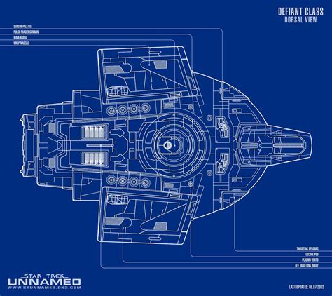 Star Trek Blueprints Star Trek Unnamed Schematics